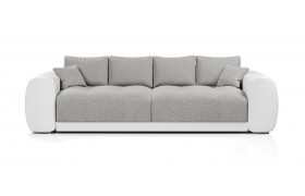 Кожаный диван Pesaro Light Gray