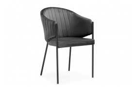 Шкаф-купе Kortni dark grey / black