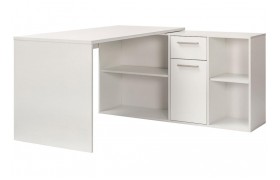 Компьютерный стол Лайт 03.245F белый гладкий 101