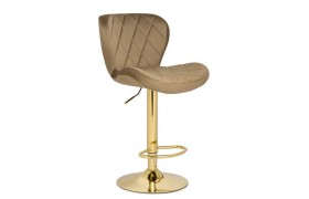 Стул Porch dark beige / golden