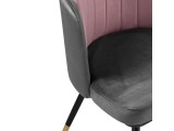 Penelopa dark gray / PINK /  black / gold распродажа