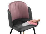 Penelopa dark gray / PINK /  black / gold от производителя
