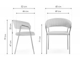 Kamelia 1 gray / gold распродажа