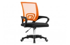 Кресло Turin black / orange