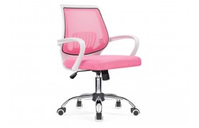 Кресло Ergoplus pink / white