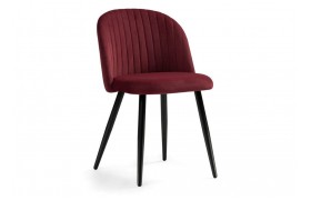 Стул Gabi 1 wine red / black