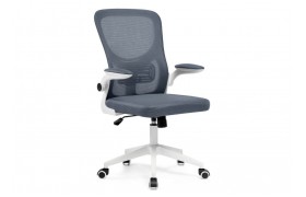 Кресло Konfi dark gray / white