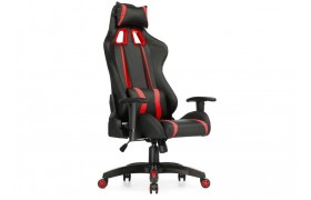 Кресло Blok red / black