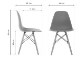 Eames PC-015 белый недорого