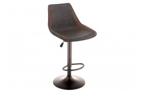Кресло Kozi серый / коричневый