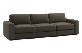 Диван прямой Оксфорд XL 303 прямой Шоколад