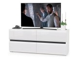 Сейдиль белый премиум / черный / белый глянец комплектация 2 недорого