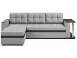 Атланта Gray рогожка+экокожа со столом купить
