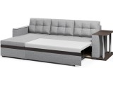 Атланта Gray рогожка+экокожа со столом недорого