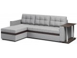 Атланта Gray рогожка+экокожа со столом распродажа