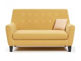 Френсис с кантом велюр max Yellow 27 M недорого